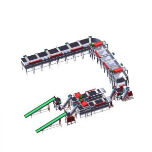 塑料薄膜破碎清洗生产线